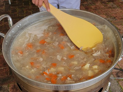 栃木県宇都宮市-養護老人ホーム-アオーラ而今-炊き出し訓練-6