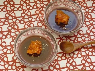 栃木県宇都宮市-養護老人ホーム-アオーラ而今-干し柿をアレンジ-01