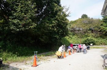 栗拾い