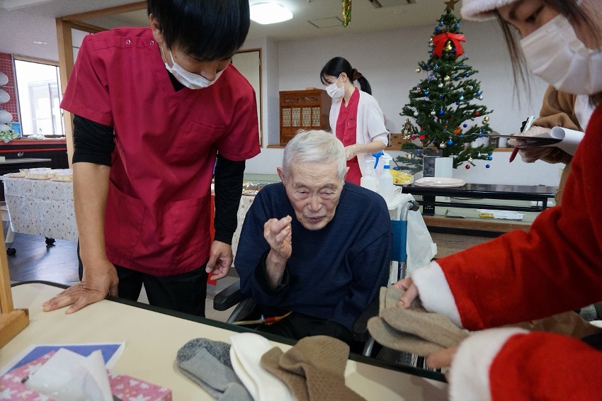 栃木県さくら市-特別養護老人ホーム-にこんきつれ荘-ちょびっと早いクリスマス-01