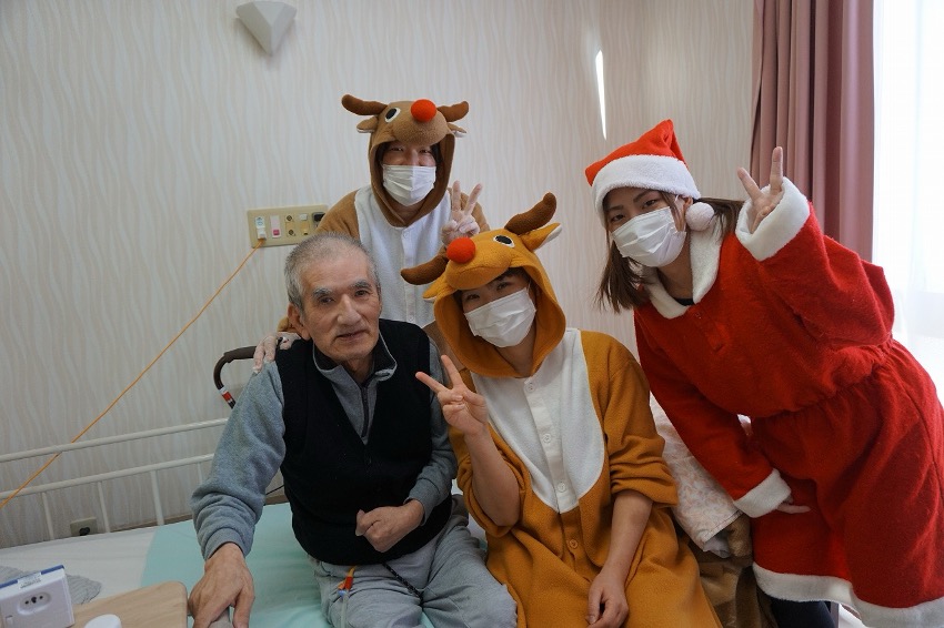 栃木県さくら市-特別養護老人ホーム-にこんきつれ荘-ちょびっと早いクリスマス-03