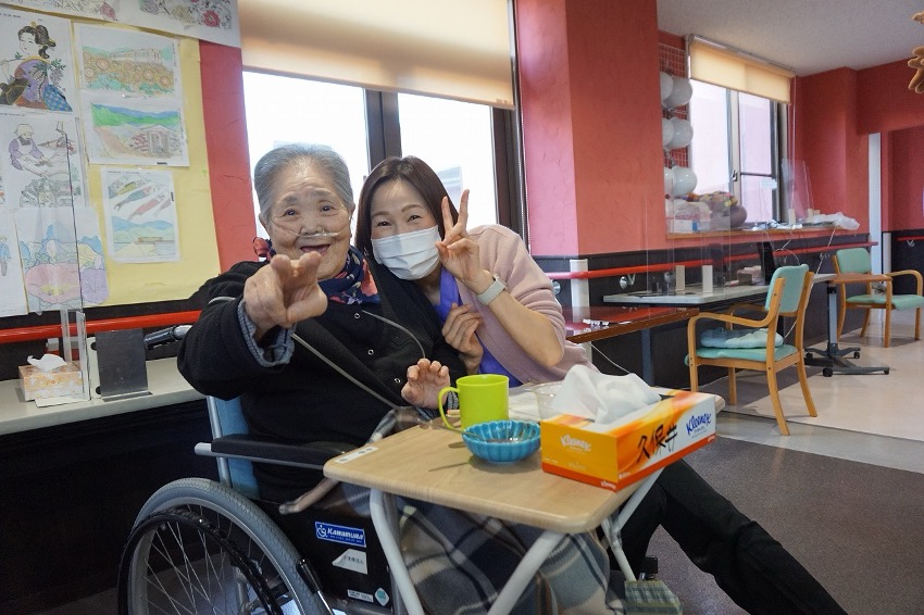 栃木県さくら市-特別養護老人ホーム-にこんきつれ荘-望年会-08