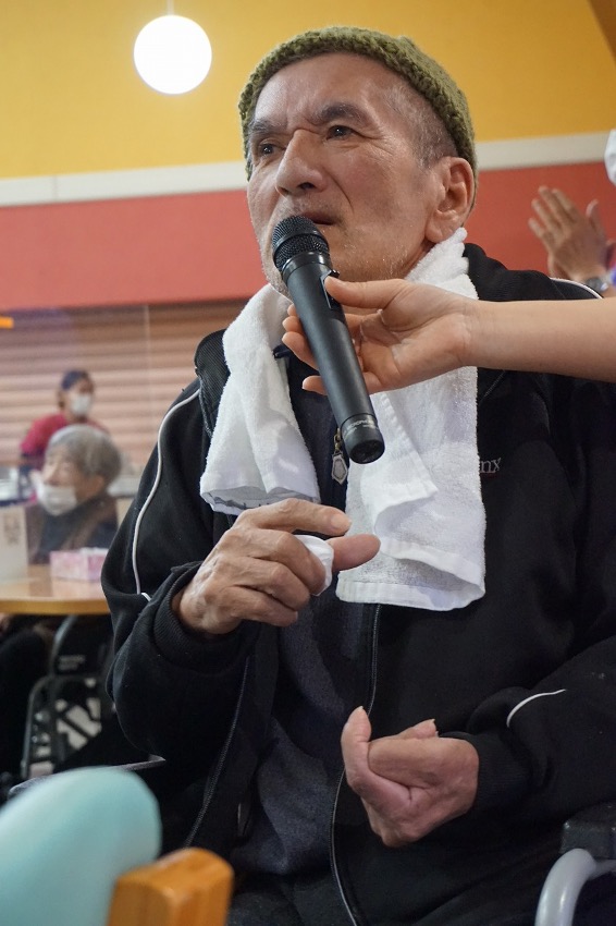 栃木県さくら市-特別養護老人ホーム-にこんきつれ荘-バレンタインコンサート-05