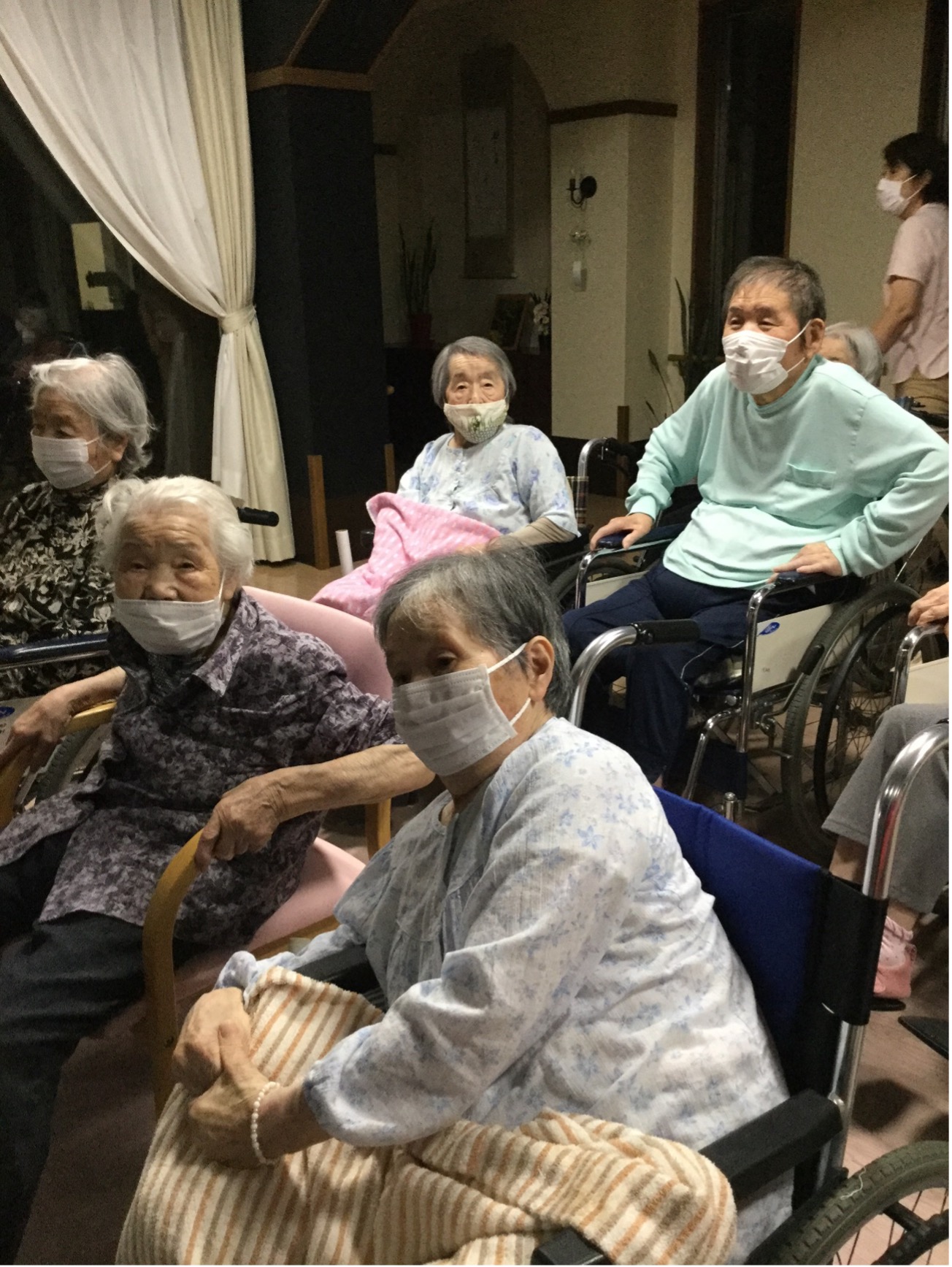 栃木県さくら市地域密着型特別養護老人ホーム-花火