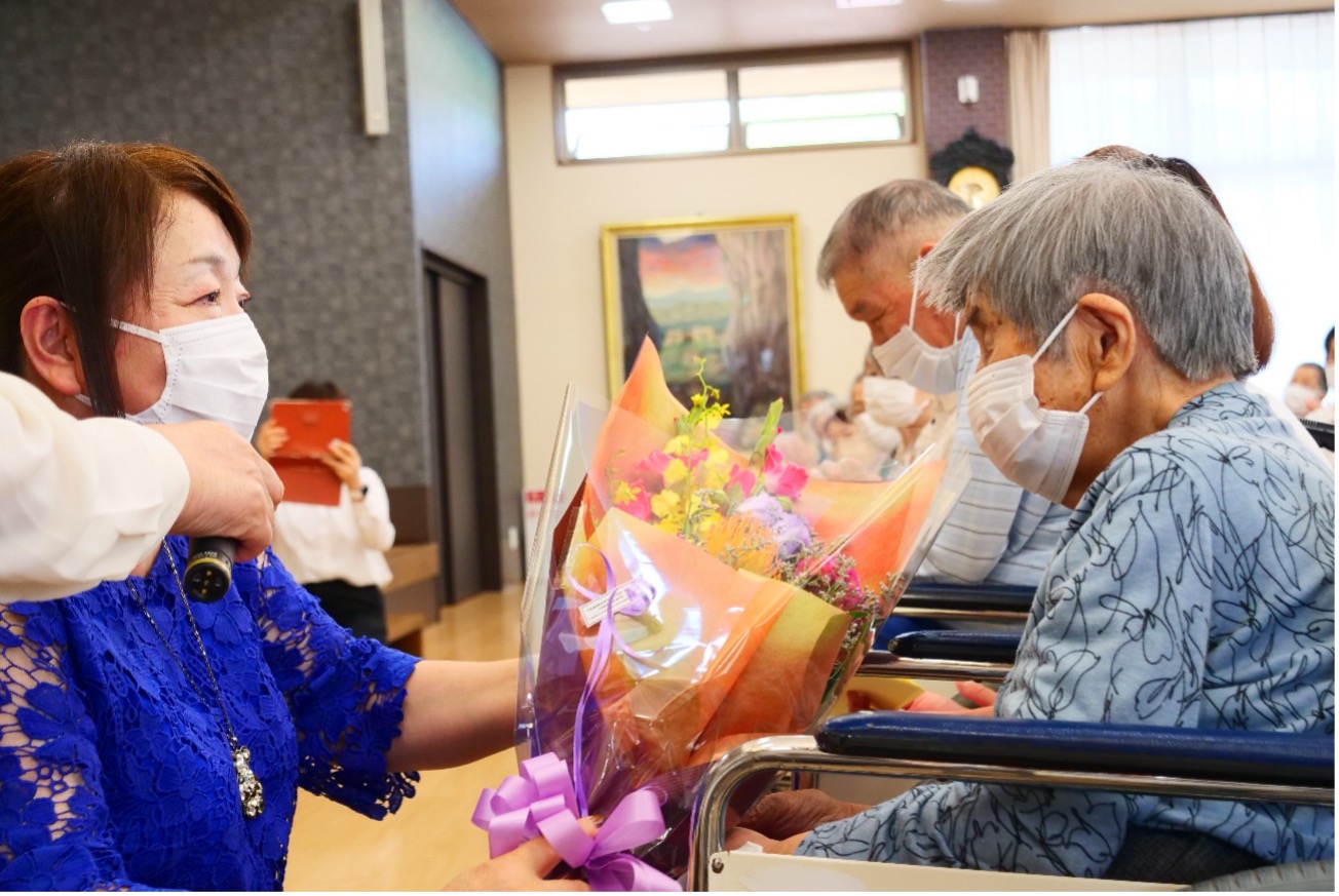 栃木県さくら市地域密着型特別養護老人ホーム-敬老会