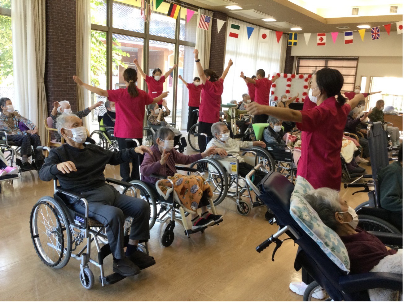 栃木県さくら市-地域密着型特別養護老人ホーム-み～んな元気にリハビリ大会-01