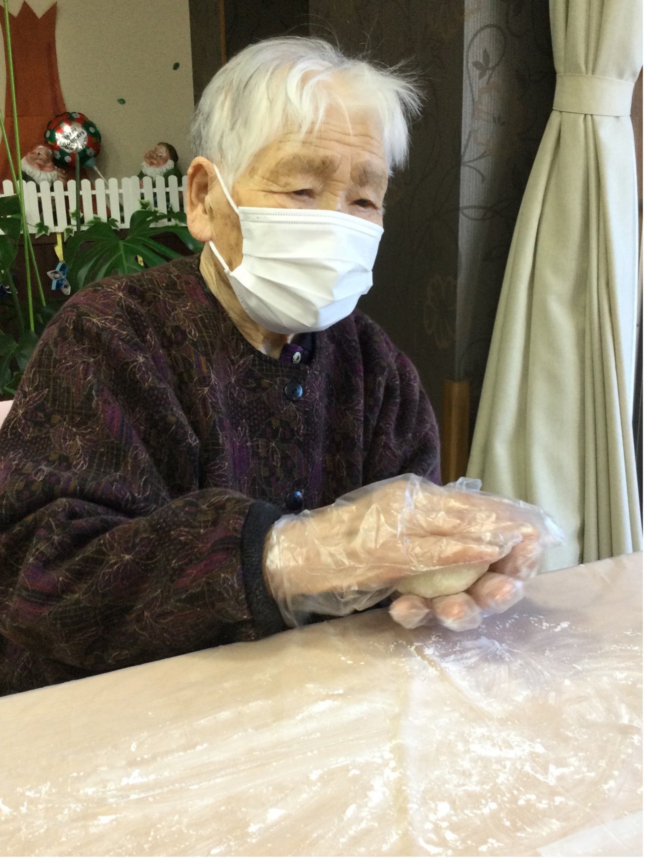 栃木県さくら市-地域密着型特別養護老人ホーム-今年の餅は最高でーす！！-01