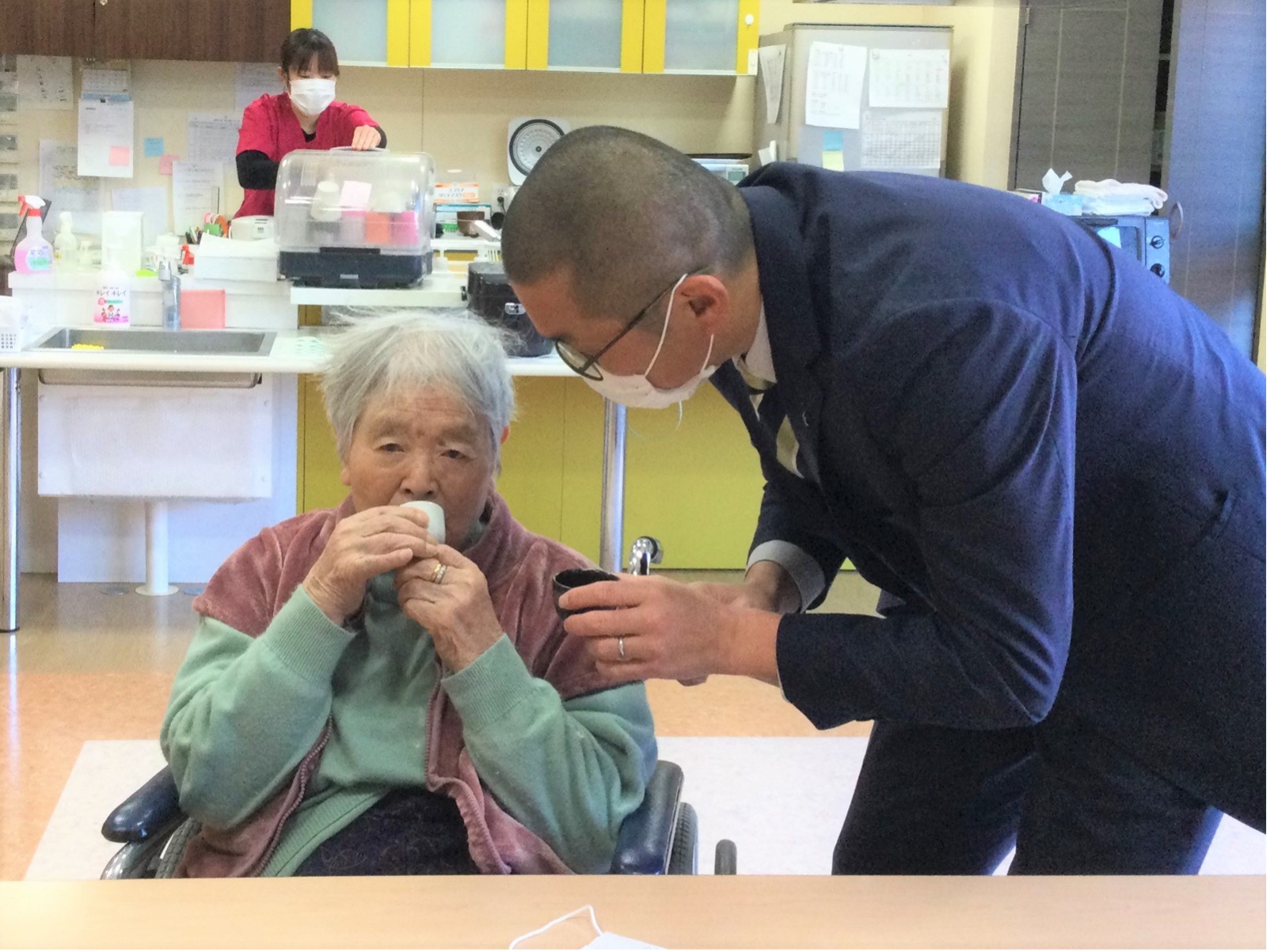 栃木県さくら市-地域密着型特別養護老人ホーム-新年祝賀会-04