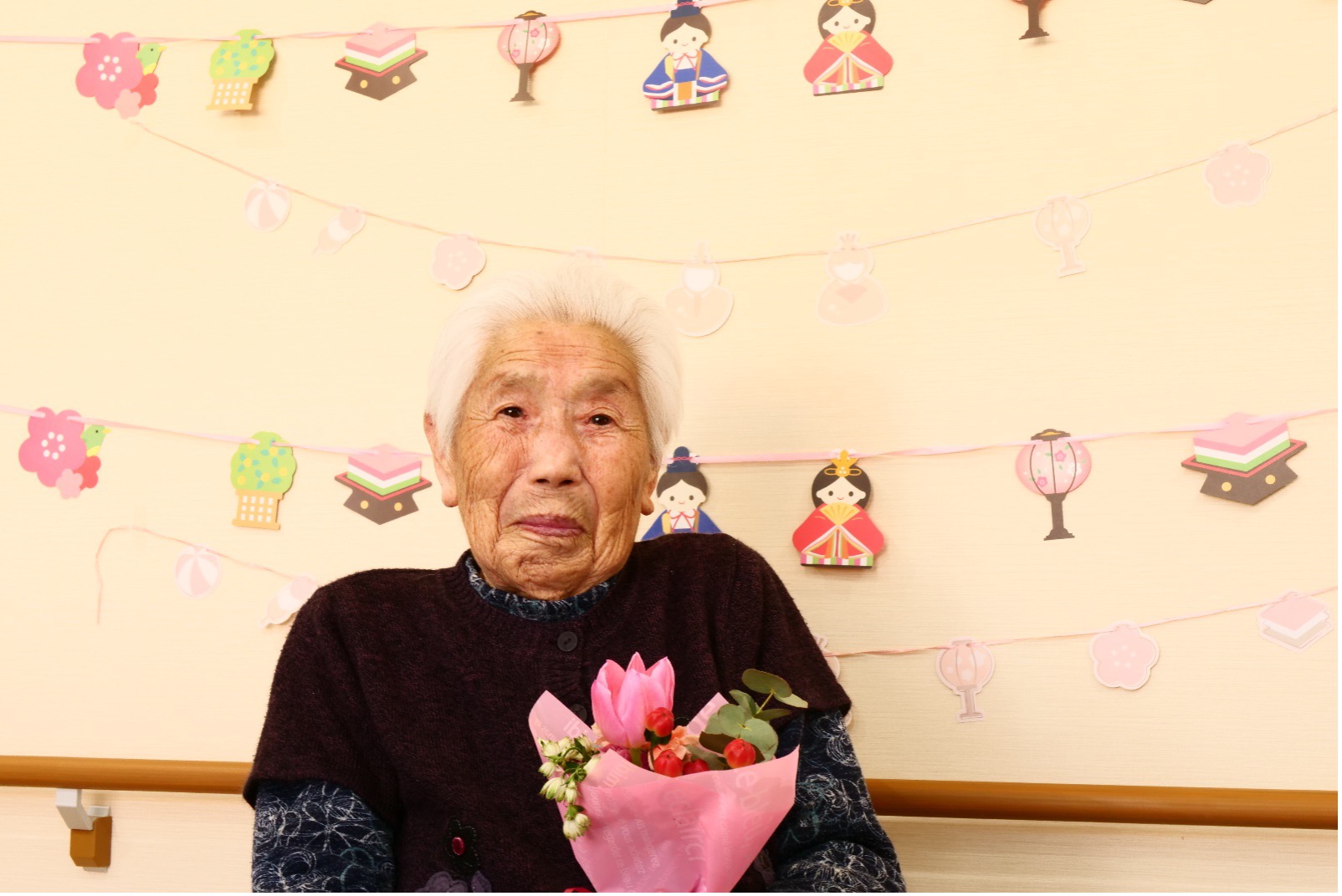 栃木県さくら市-地域密着型特別養護老人ホーム-雛祭り-04