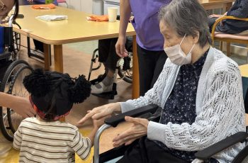 😊にここ 敬老の日訪問😊
