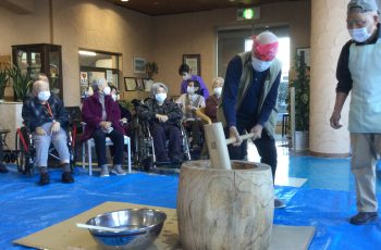 ⛄年末恒例 おもちつき⛄